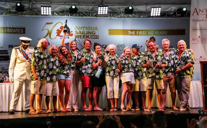  Mike Cannon and Neil Harvey's KHS&S Contractors from Florida, USA win CSA Bareboat Overall - Antigua Sailing Week © Paul Wyeth / www.pwpictures.com http://www.pwpictures.com